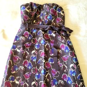 AE Floral Tube Top Dress sz 2